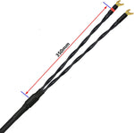 WORLDS BEST CABLES 20 Foot - Canare 4S11 - Audiophile Grade - HiFi Star-Quad Single Speaker Cable for Center Channel with Eminence Gold Banana & Spade Connectors - Image 9