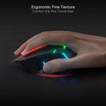 Redragon M690 PRO ergonomic grip demonstration