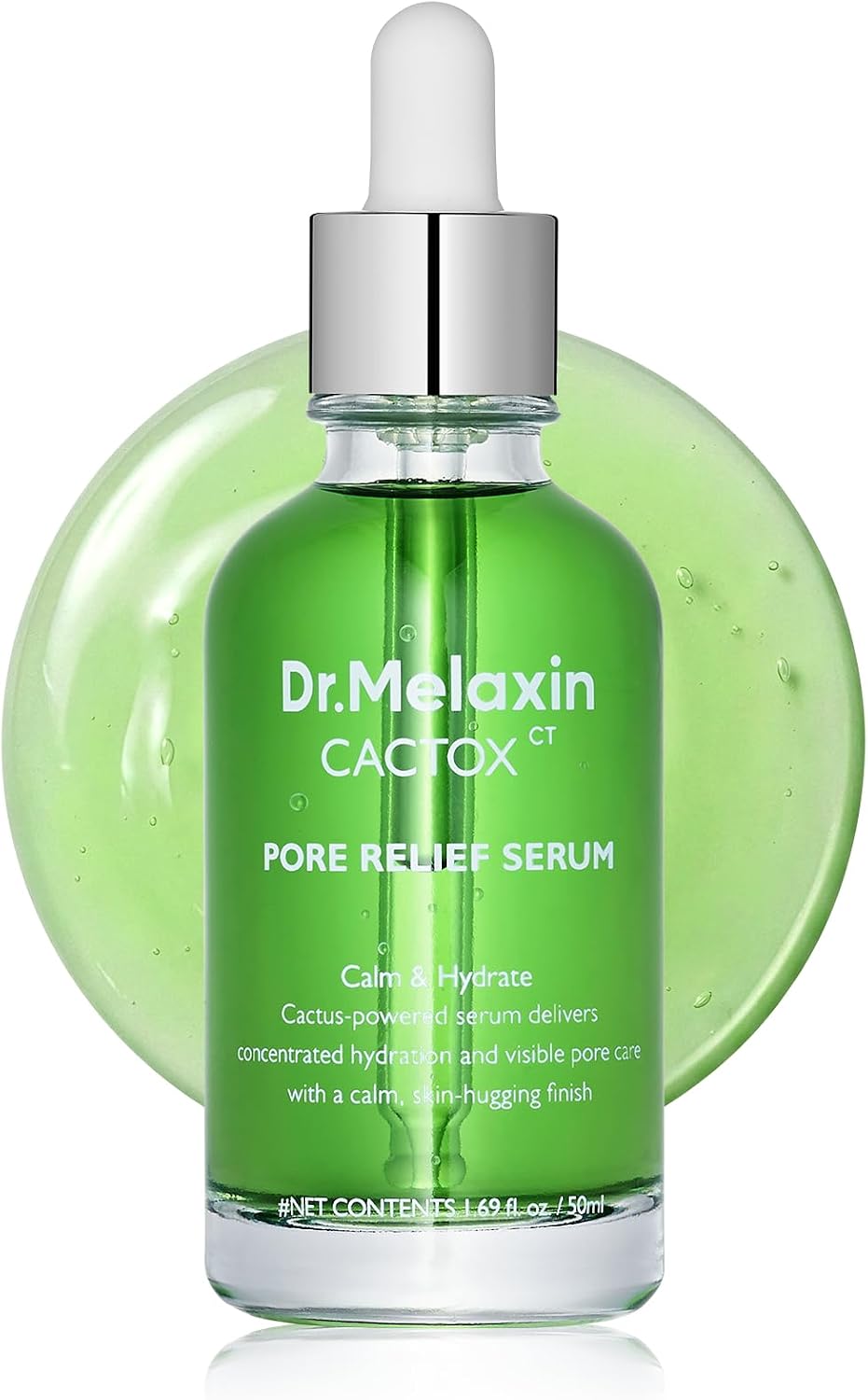 Dr.Melaxin Cactox Pore Relief Serum 80ml front bottle view