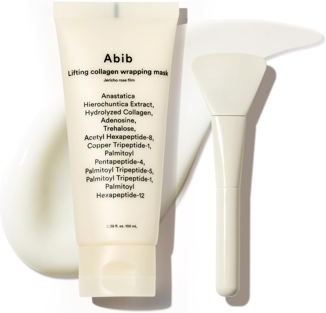Abib Collagen Overnight Wrapping Mask front view tube for glass skin