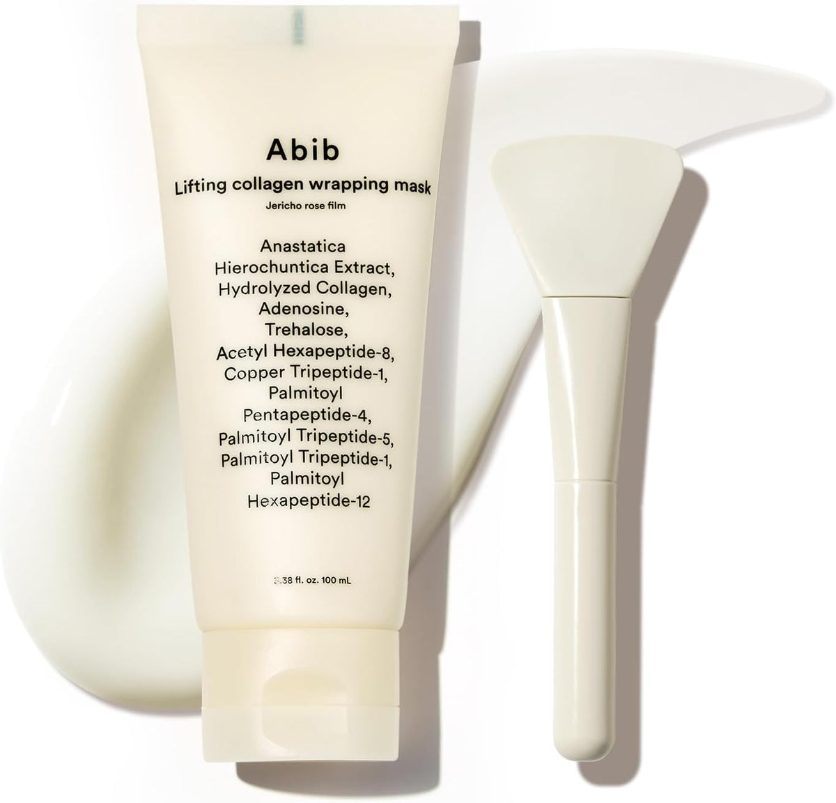 Abib Collagen Overnight Wrapping Mask front view tube for glass skin