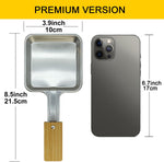Kosmosta 4-piece raclette replacement pan layout
