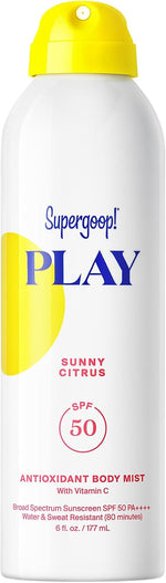 Supergoop! PLAY Antioxidant Body Mist Vitamin C -SPF 50 PA++++ Broad Spectrum Sunscreen - Body Spray - Great for Active Days - Image 14