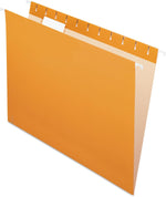 Pendaflex Recycled Hanging Folders, Letter Size, Red, 1/5 Cut, 25/BX (81608) - Image 12