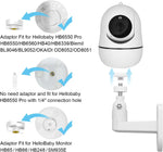 Aoztsun baby monitor wall mount showing 360 degree swivel adjustment