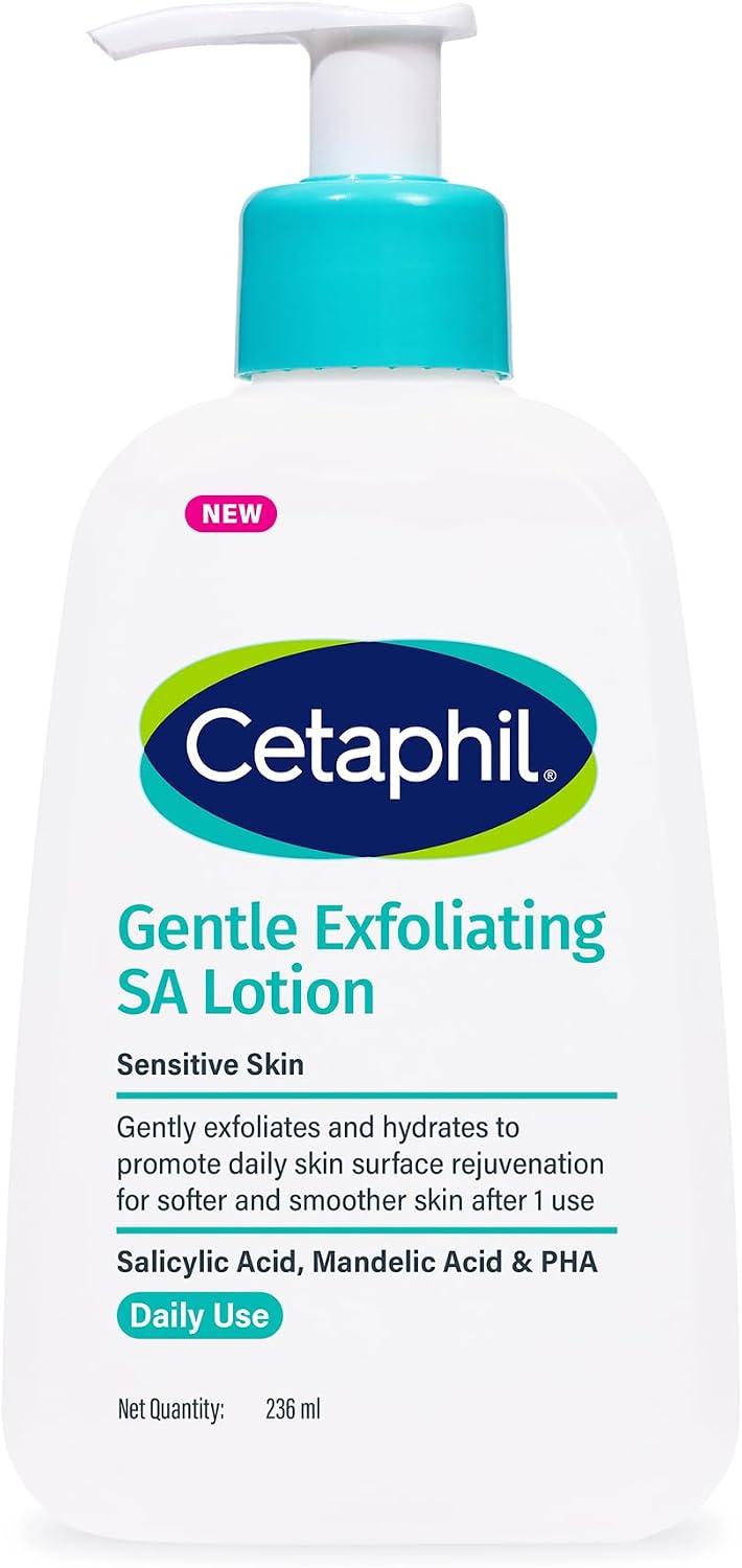 Cetaphil Gentle Exfoliating SA Lotion front view bottle