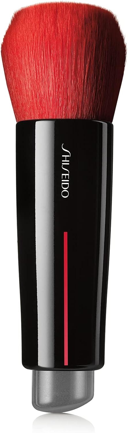 Shiseido Daiya Fude Face Duo double-ended makeup blending brush front view