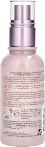 Fresh Rose Instant Hydration Mist 100ml package label and branding details