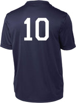 Code Four Athletics teamwear soccer jersey collar detail
