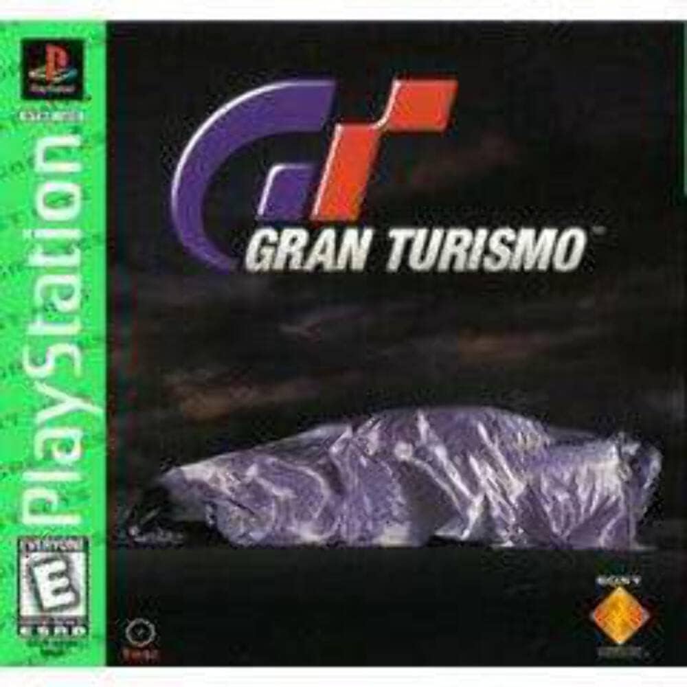 Sie Gran Turismo PlayStation 1 game disc front view authentic racing game