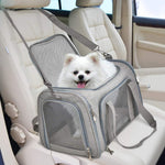 Henkelion Large Cat Carriers Dog Carrier Pet Carrier for Cats Dogs Puppies up to 25Lbs, Big Dog Carrier Soft Sided, Travel Puppy Carrier - Large - Grey - Image 5
