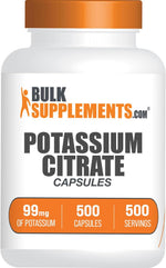 BulkSupplements electrolyte supplement bottle base showing manufacturing lot details