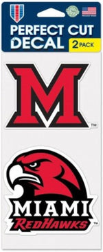 Wincraft collegiate decal showing official team logo packaging