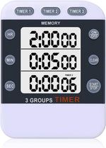 Digital Dual Kitchen Timer, Multiple Channels Countdown Timer - Image 1