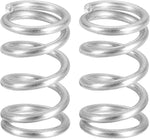 uxcell 2Pcs Compression Springs, 1mm Wire Diameter x 8mm OD x 50mm Length 304 Stainless Steel Extension Spring Ballpoint Pen Pressure Springs for Shop Home Repairs, Silver - Image 11