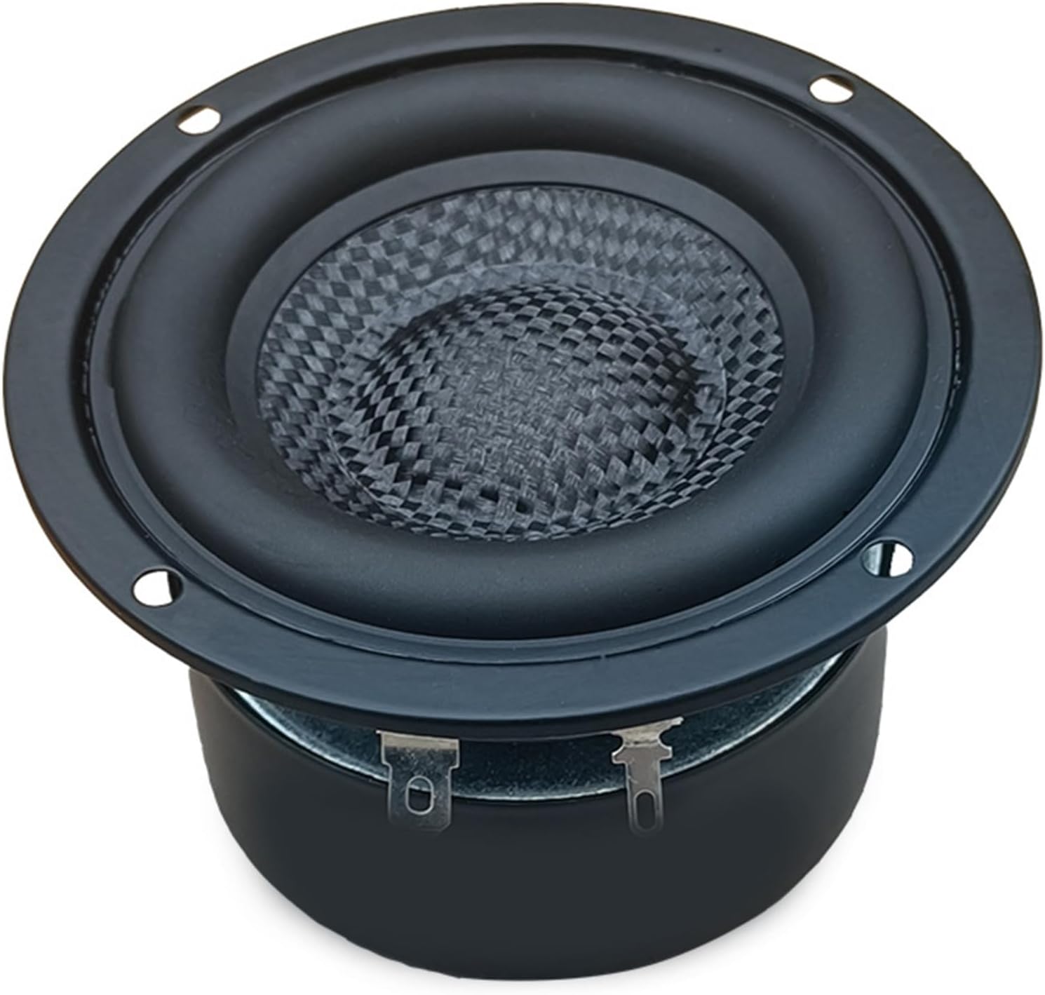 Qieiei 3-inch glass fiber cone subwoofer front view