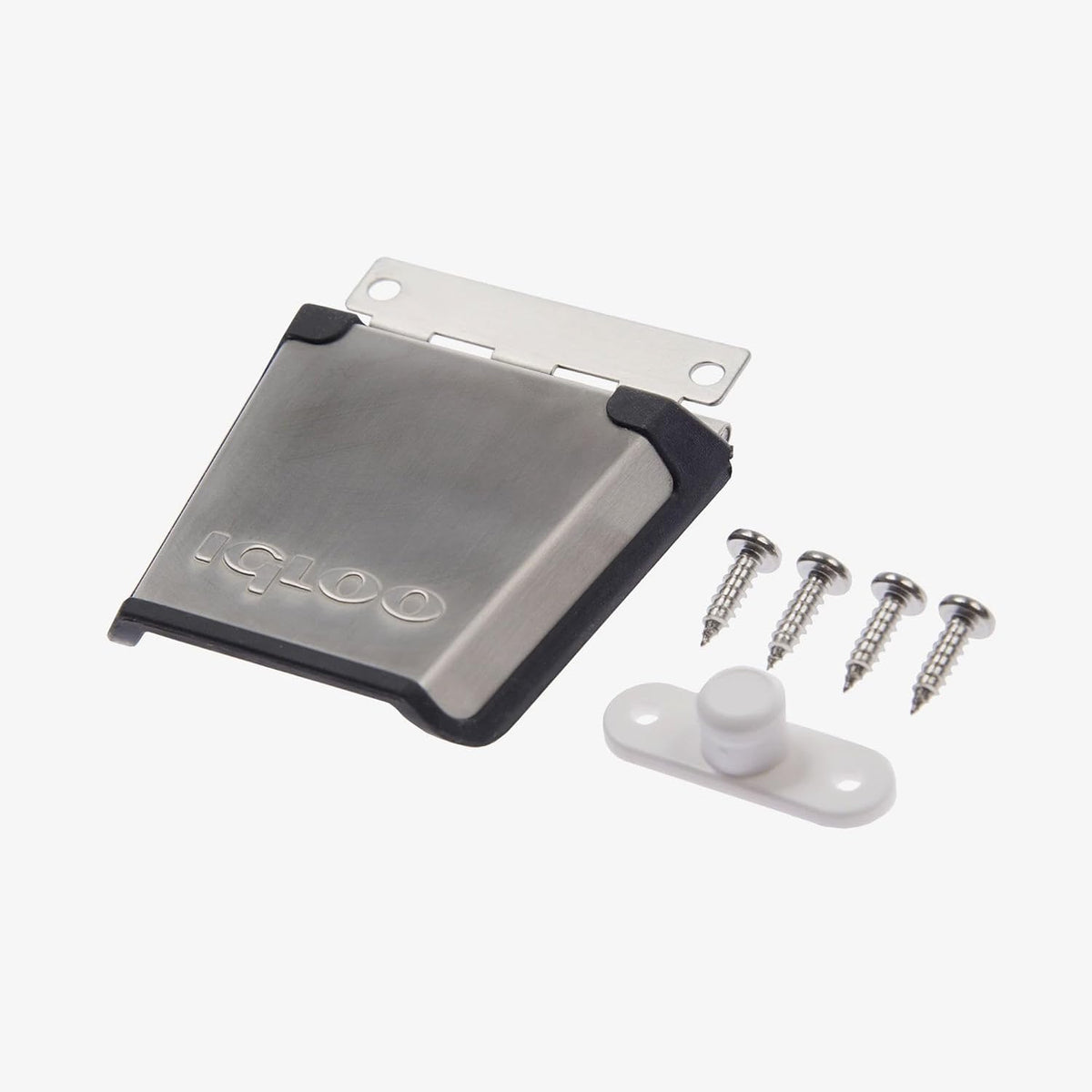 Igloo stainless steel cooler latch front view universal replacement part
