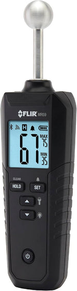 Flir MR60 Moisture Meter Pro, Pin and Pinless, Color Display | Pin and pinless sensors, full-color display, integrated pinless sensor, probe, USB, charger included - Image 9