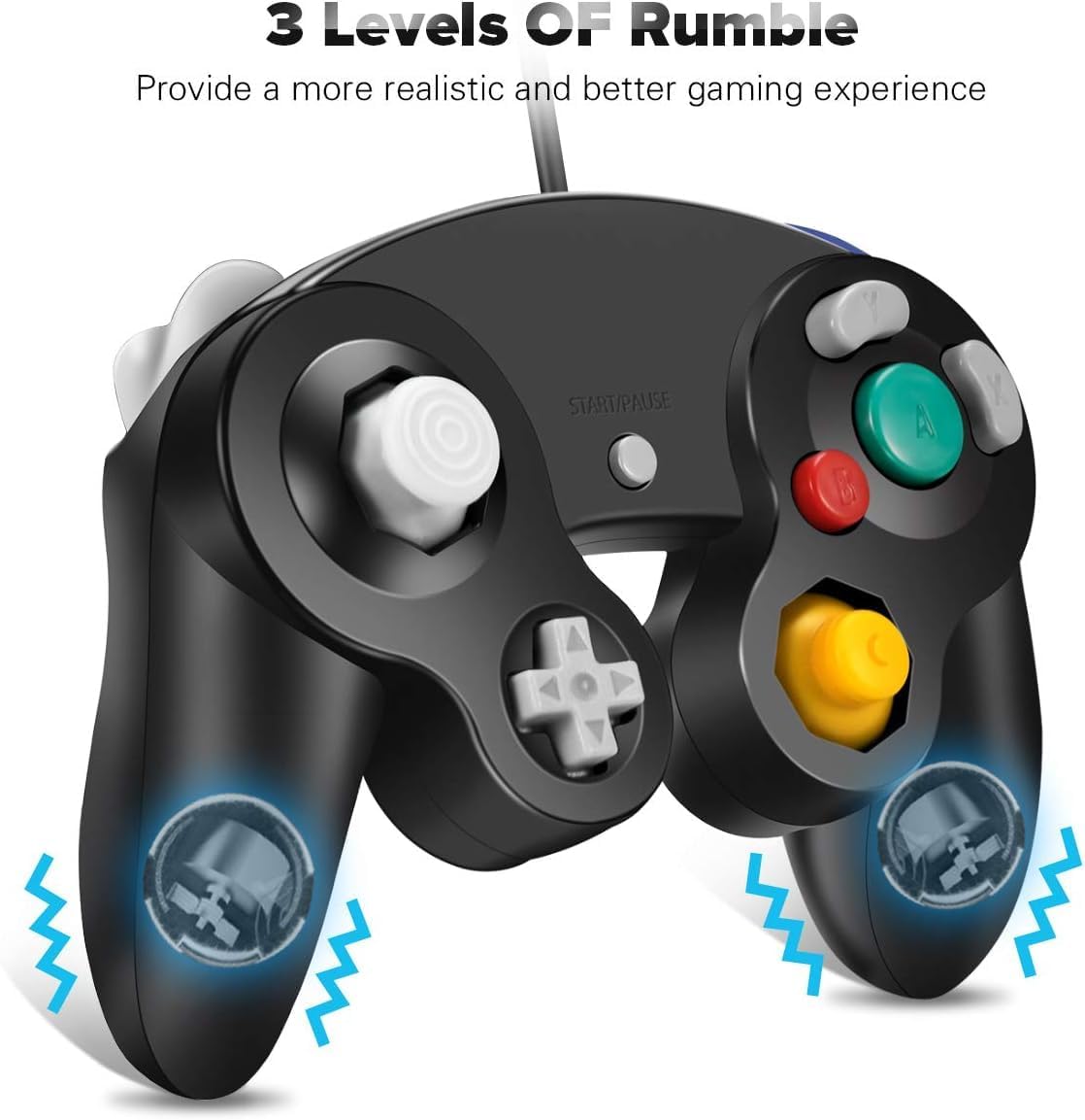 Arrocent USB controller showing D-pad and action buttons