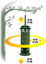 Brome bird feeder packaging and components