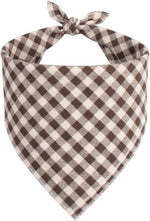 Dog Bandanas 1 Pack; Cotton Linen Pink Plaid Bandana for Large Dogs; Soft Breathable Dog Accessories; Valentines Girl Dog Bandana (Pink Gingham, Large) - Image 13