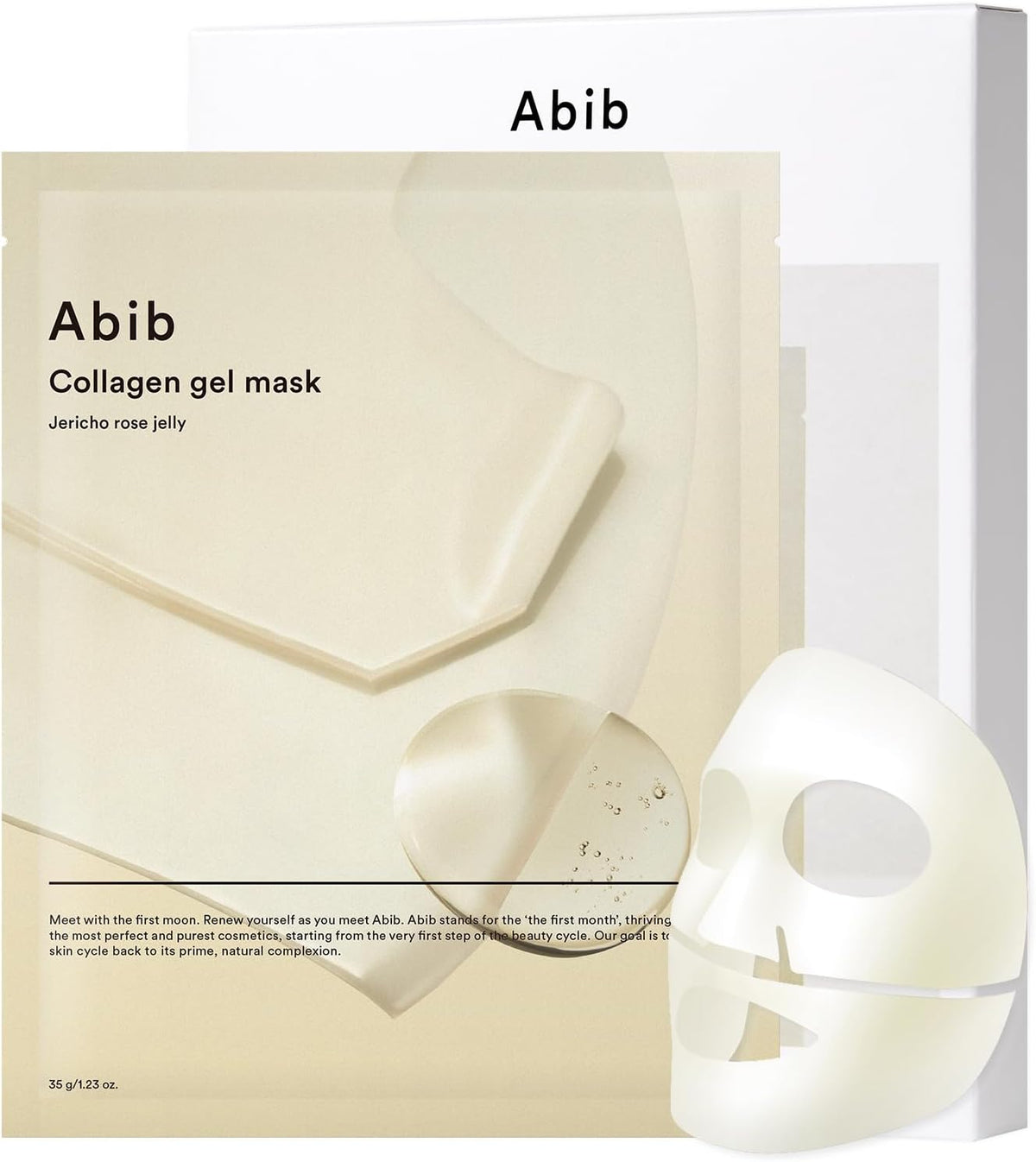 Abib Vegan Collagen Gel Mask Heartleaf Jelly 10 Sheets (Soothing) I Korean Vegan Collagen, Cooling Calming Hyaluronic Acid Hydrogel Face Mask Skin Care - Image 12