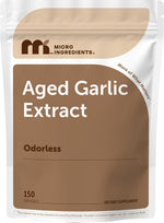Micro Ingredients Odorless Garlic 150 Softgels front view bottle packaging