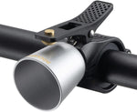 Detailed shot of the anti-skid silicone layer protecting the handlebar surface.