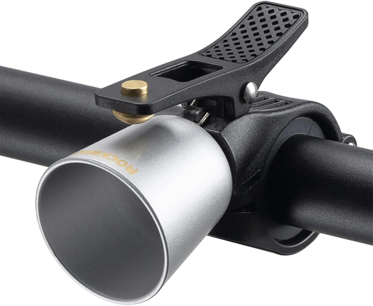 Detailed shot of the anti-skid silicone layer protecting the handlebar surface.
