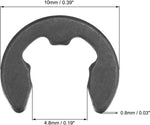 Uxcell carbon steel snap ring side profile