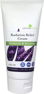 UltimateVitality radiation burn relief cream front view jar packaging