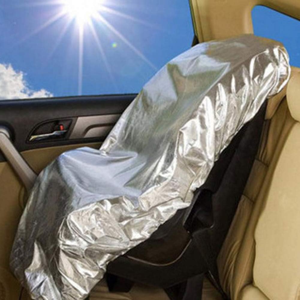 Salalis heat insulation baby car seat sun shade cover front view protecting safety seat from sunlight