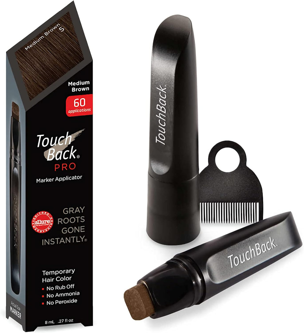 TouchBack root touch up marker tip and applicator design