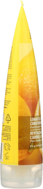 Desert Essence Lemon Tea Tree Conditioner size comparison in hand