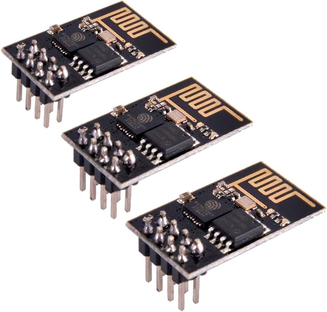 HiLetgo ESP8266 ESP-01 WiFi module front view for IoT development