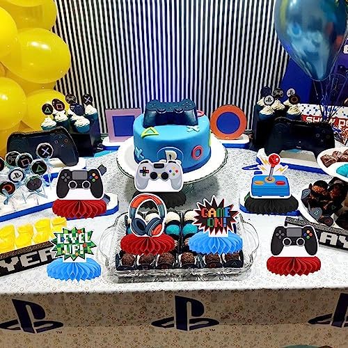 Assembled honeycomb game controller table decoration