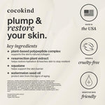 Side profile of Cocokind 1.7 fluid ounce moisturizer packaging