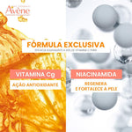 Texture and application of Avene Vitamin Activ Cg face cream
