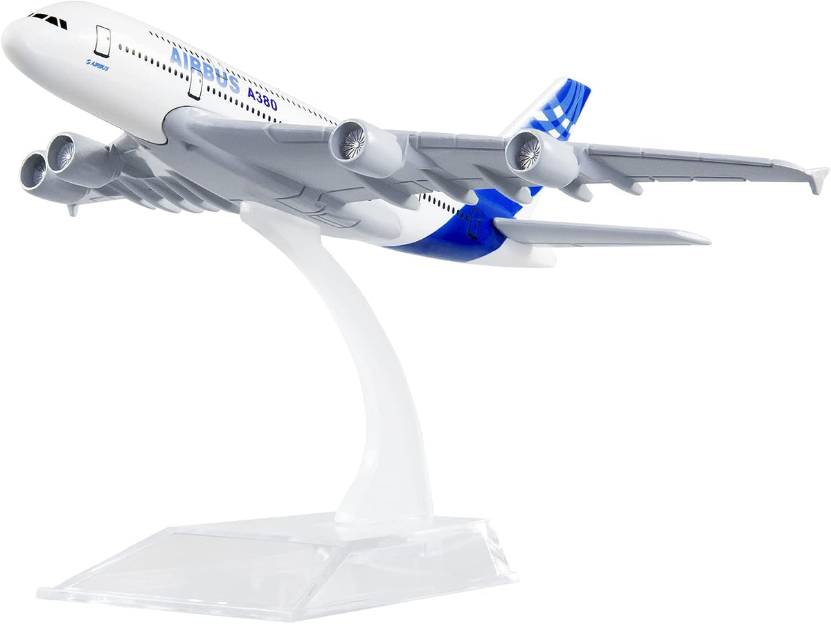 Busyflies 1:400 metal aircraft model top down view showing wingspan details