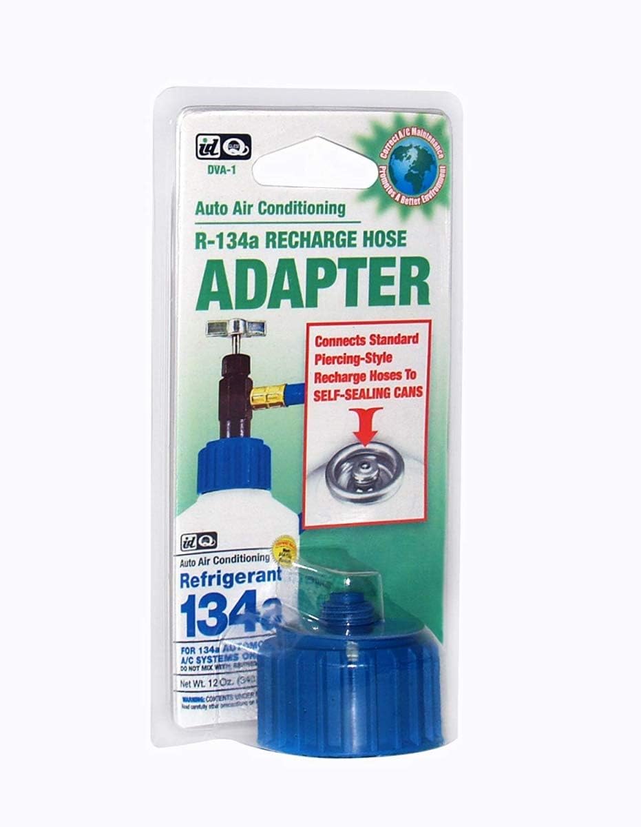 A/C Pro DVA-1 R-134a Recharge Hose Adapter front view for car air conditioning