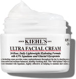 Kiehl's Ultra Facial Cream 1.7 Ounce front view jar on a clean white surface daily face moisturizer