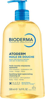 Bioderma Atoderm Shower Oil, Cleansing Oil For Face & Body, Nourishing Cleansing Oil For Dry to Atopic Sensitive Skin For Softer & Smooth Skin For Your Whole Family - Image 9