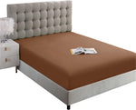 Ghooss Beige Full Fitted Sheet-Soft Microfiber Bottom Sheet for Bed-Deep Pocket up to 14 Inche-Wrinkle Free and Stay in Place-1 Pack - Image 10