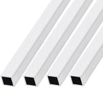 Metallixity aluminum square tubing used for architectural models.