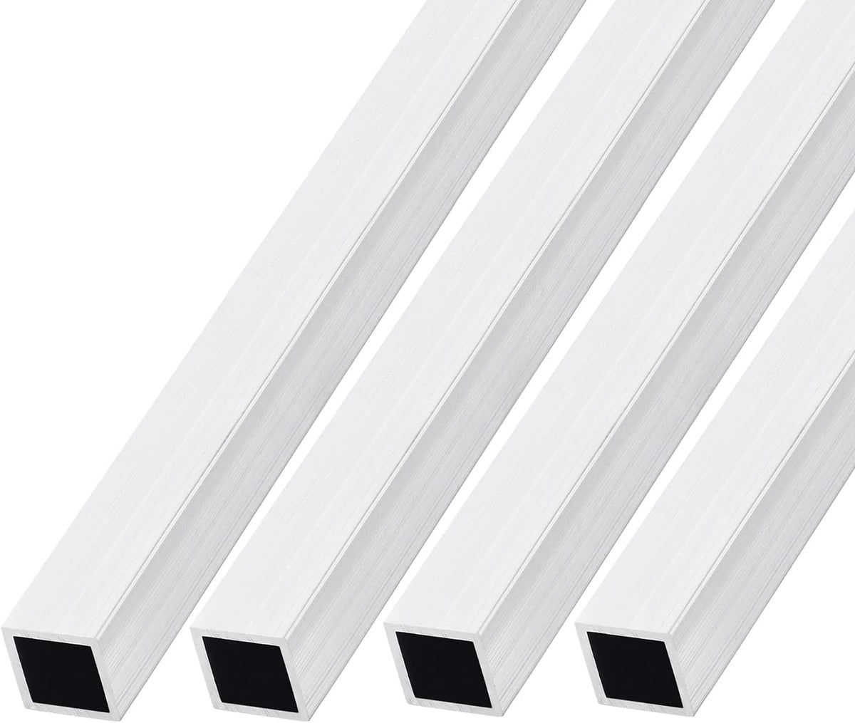 Metallixity aluminum square tubing used for architectural models.