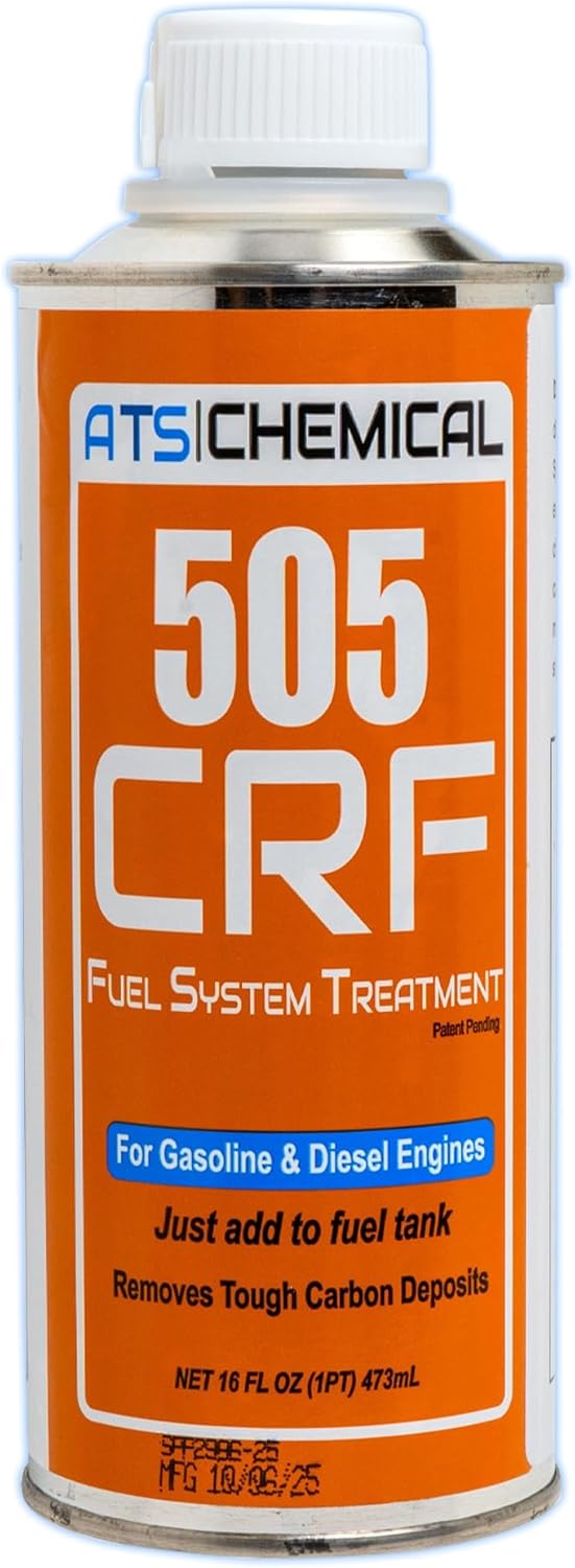 ATS Chemical 505 CRF Fuel System Treatment sixteen ounce front view bottle for engine cleaning