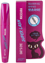 Jigott Cat's Eye Super Lash Mascara front view packaging