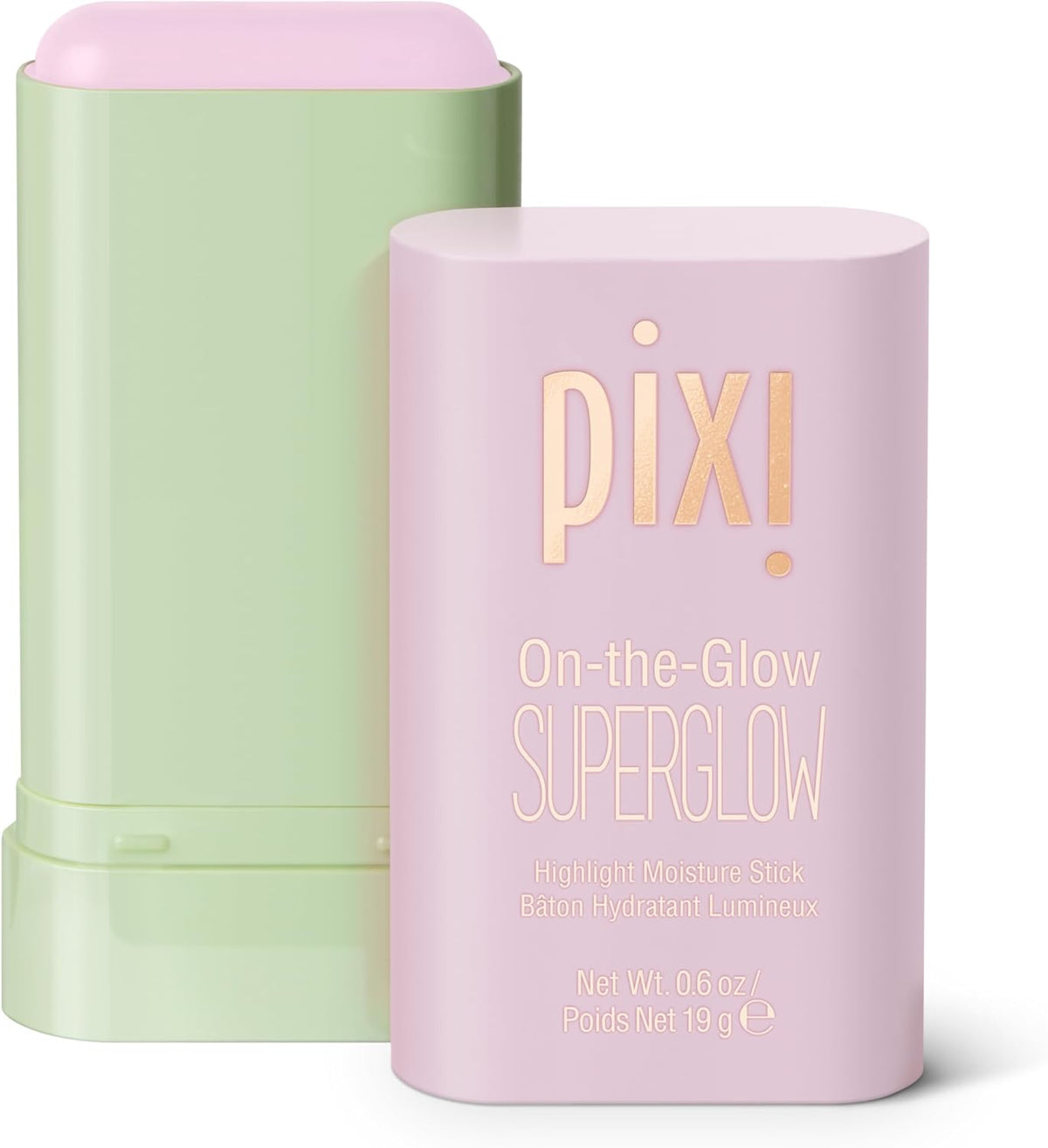 Pixi On-the-Glow SuperGlow | Shade NaturaLustre | Hydrating Highlighter Stick with Ginseng, Aloe Vera & Fruit Extracts | For Cheeks & Brow Bones | 19g / 0.6oz | Paraben-Free Luminous Natural Highlight - Image 11
