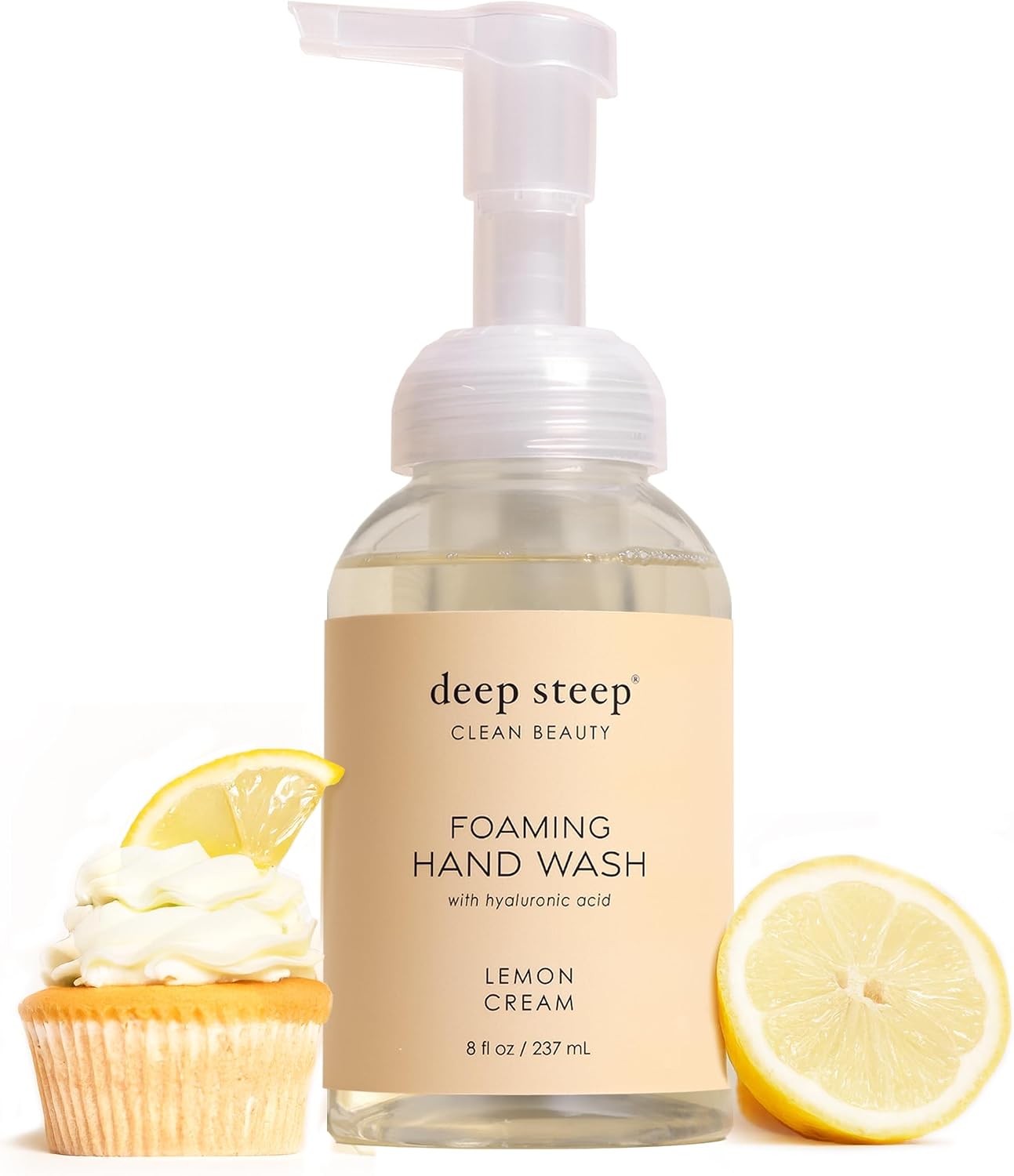 Deep Steep foaming hand wash front view bottle