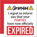 Stuff4 Funny 100th Birthday Cards for Grandad, Your Nineties Have Expired | Happy Birthday Card for Grandad Grandpa from Grandson Granddaughter - Image 15